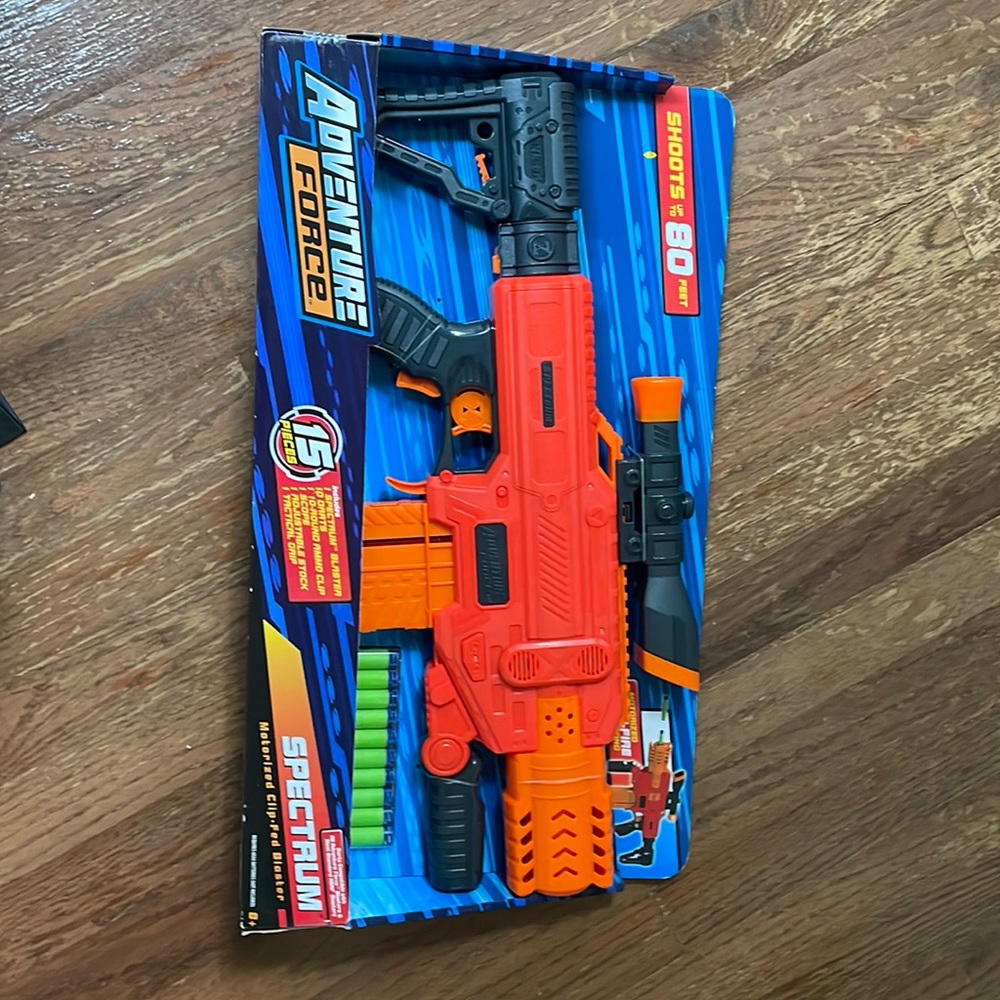 motorized dart gun